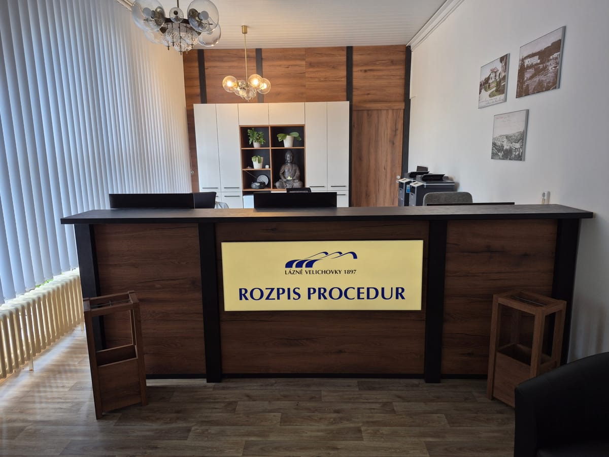 Recepce Lázně Velichovky